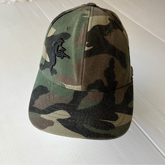 Paintball Camo Embroidered Cap - Picture 2 of 12